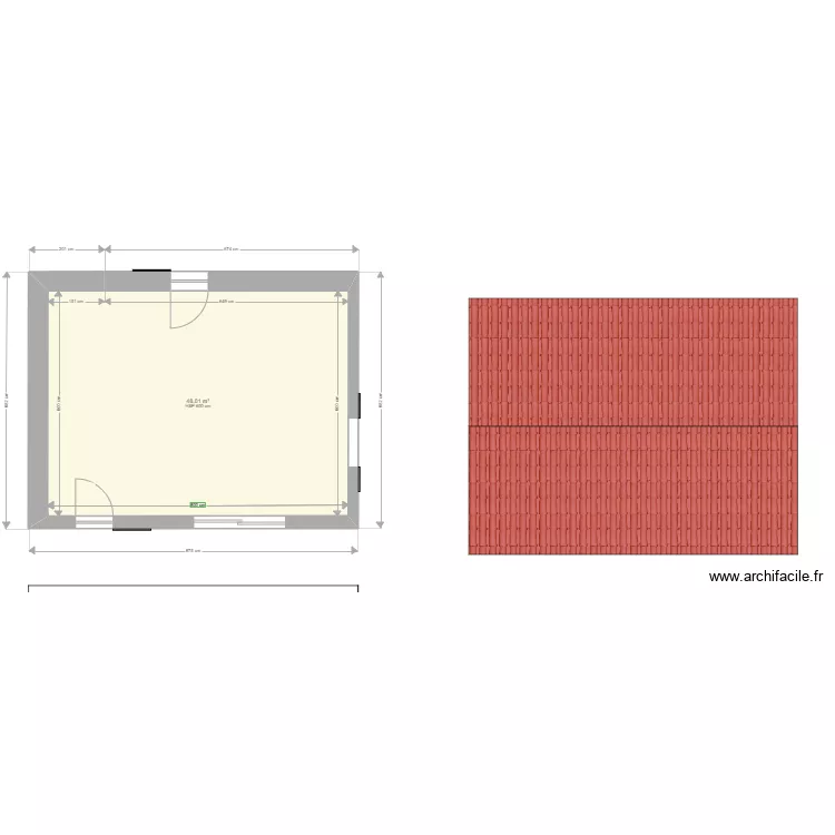 Loire modif veranda 01. Plan de Loire modif veranda 01. Plan de