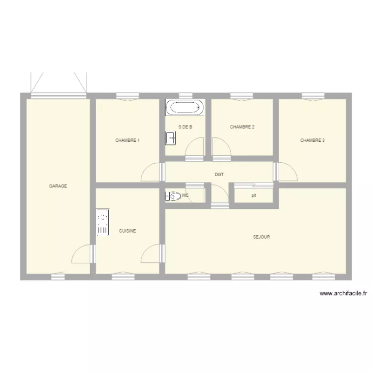 BRIVAL. Plan de BRIVAL. Plan de