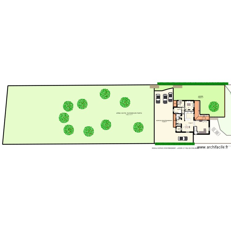 PRESENT. Plan de 30 pièces et 2254 m2