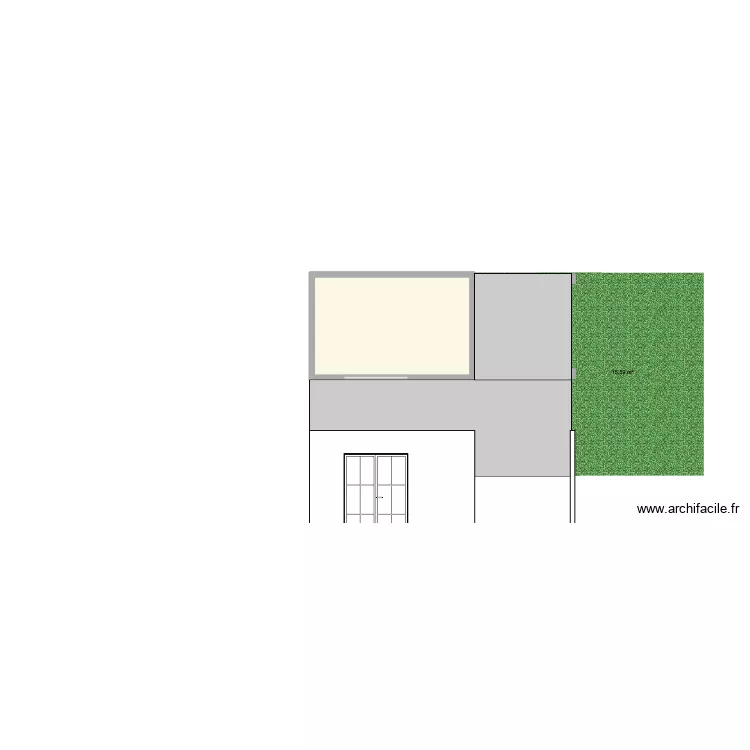 abris jardin. Plan de 