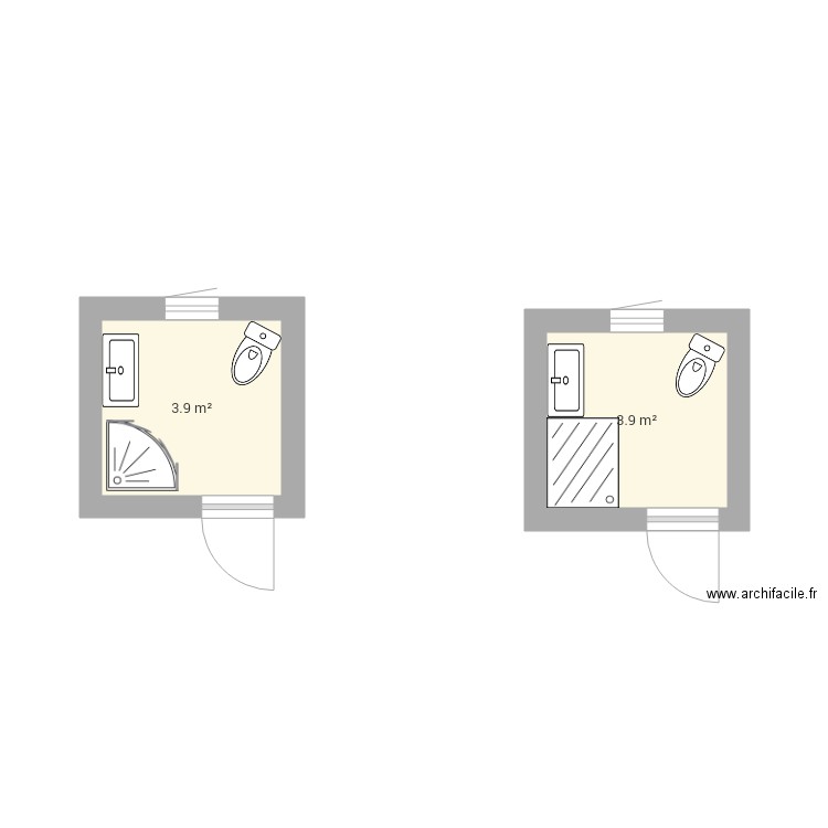 Pognon. Plan de 0 pièce et 0 m2