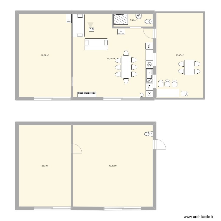 garage reyrevignes. Plan de 6 pièces et 170 m2