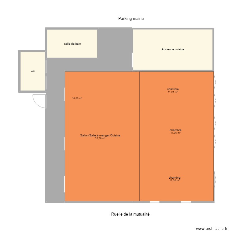 maison familiale après travaux 1. Plan de 8 pièces et 103 m2