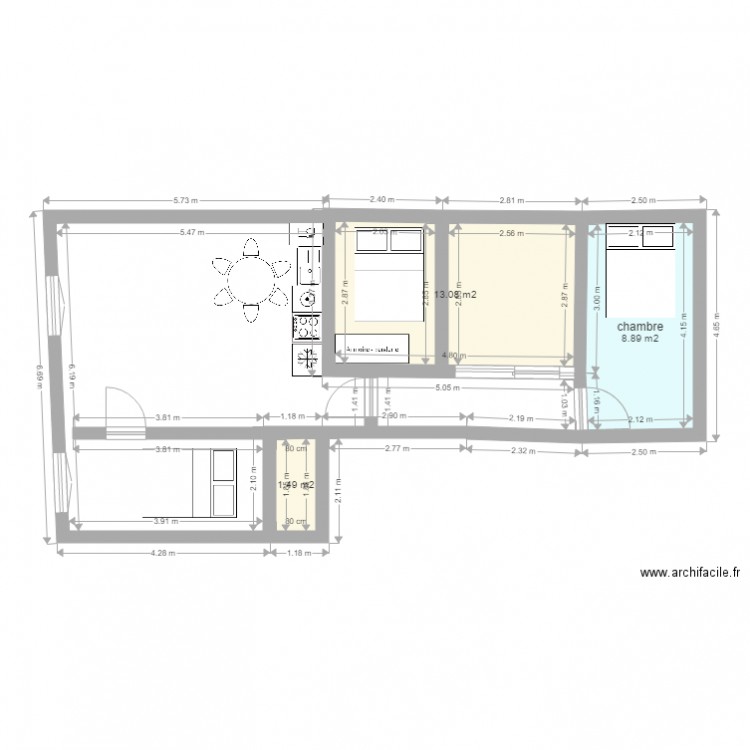 Montorgueil projet 2. Plan de 0 pièce et 0 m2