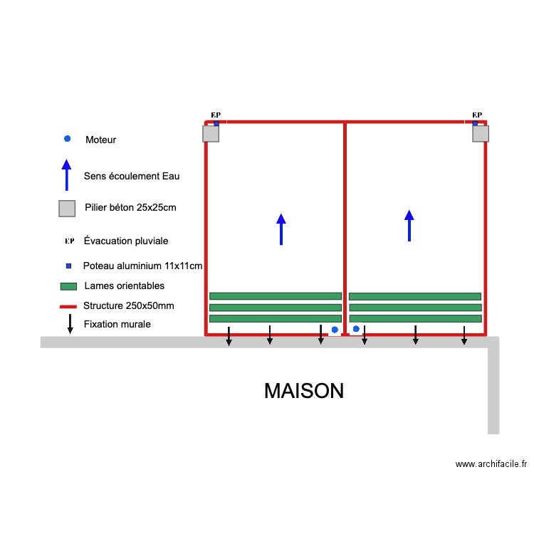 GROSS. Plan de 0 pièce et 0 m2