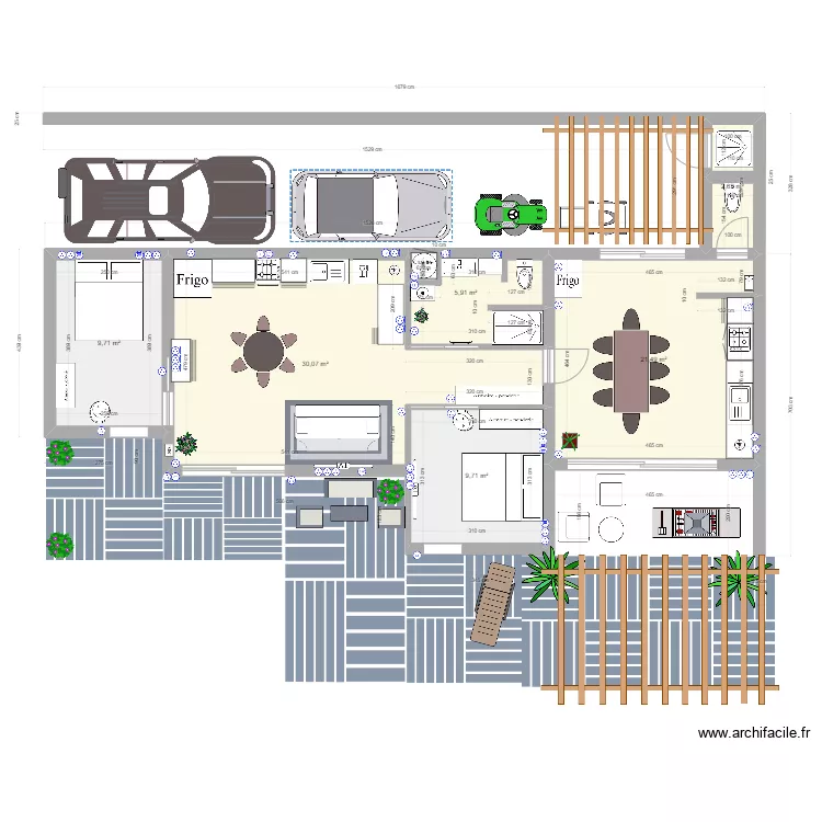 studio 11 avril 2023. Plan de 