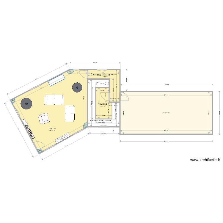 PLAN TRAVAUX  2. Plan de 0 pièce et 0 m2