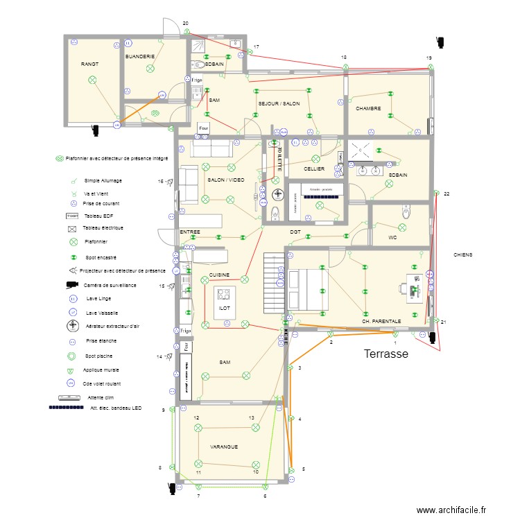 MIRRE RDC. Plan de 0 pièce et 0 m2