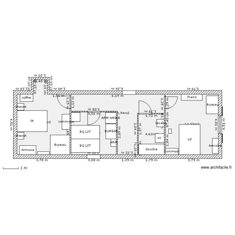 etage. Plan de etage. Plan de