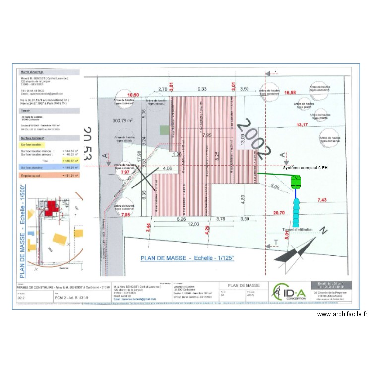 benoist. Plan de 0 pièce et 0 m2