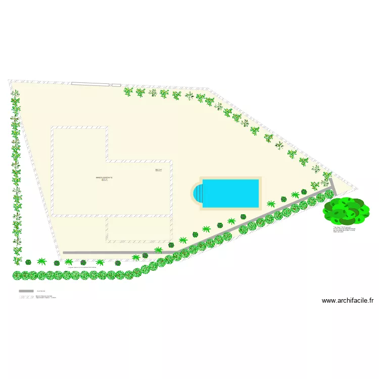 veranda. Plan de veranda. Plan de