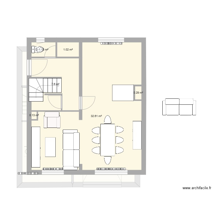 Luton definitif. Plan de 0 pièce et 0 m2