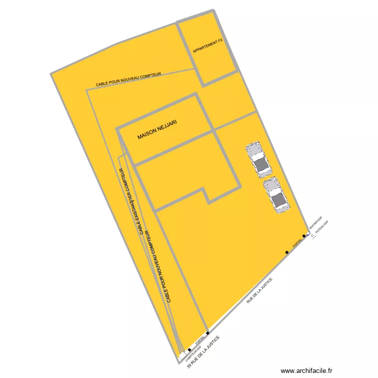 PLAN DE MASSE 2 CONFLANS EDF. Plan de PLAN DE MASSE 2 CONFLANS EDF. Plan de
