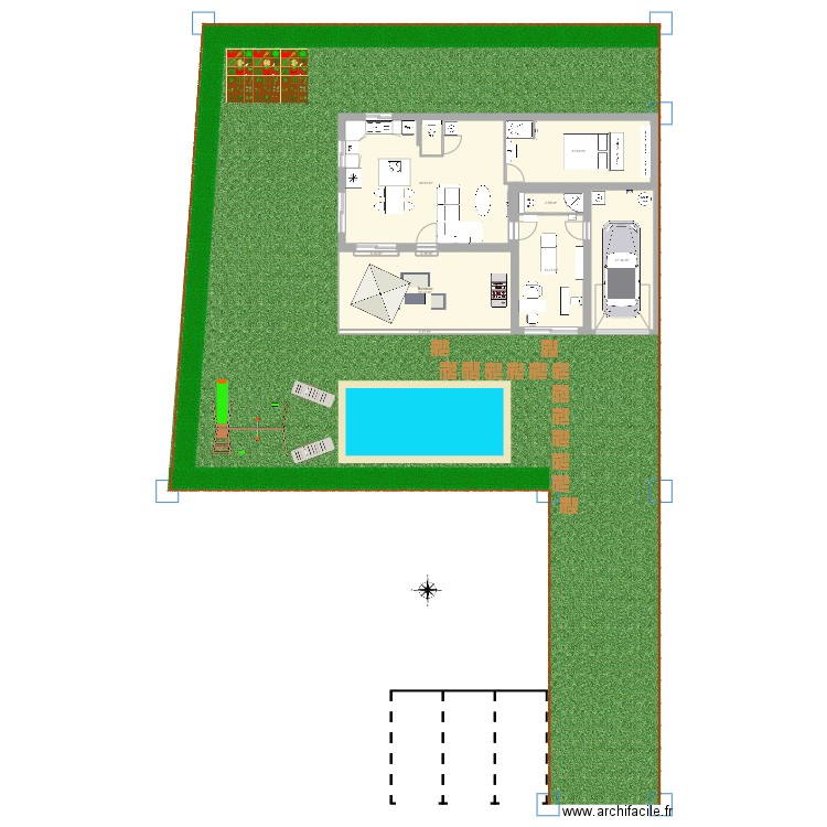 Projet maison Caphan 2021 v03. Plan de 0 pièce et 0 m2