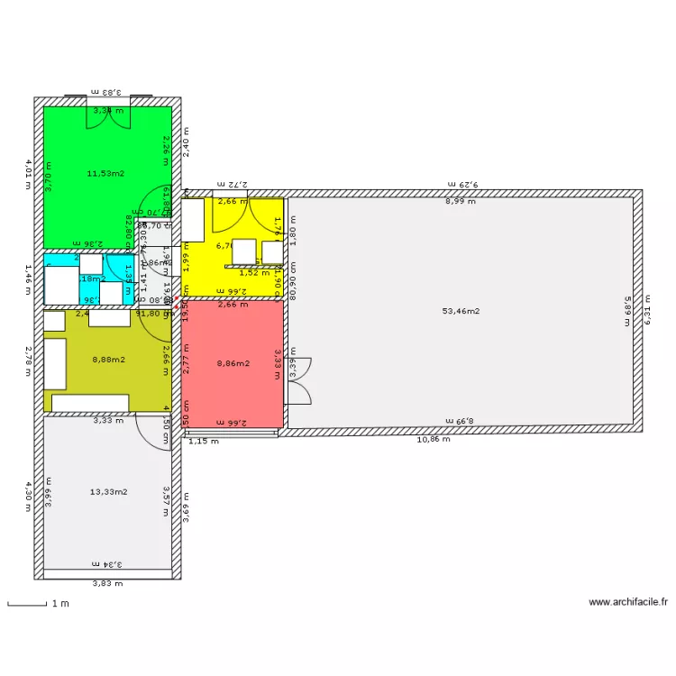 Projet Agrandissement 2. Plan de 