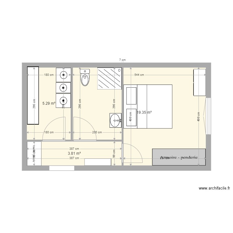 Ext p1. Plan de 0 pièce et 0 m2