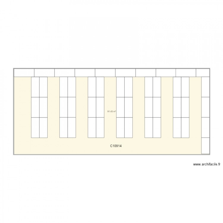 CHU REIMS 10914. Plan de 0 pièce et 0 m2