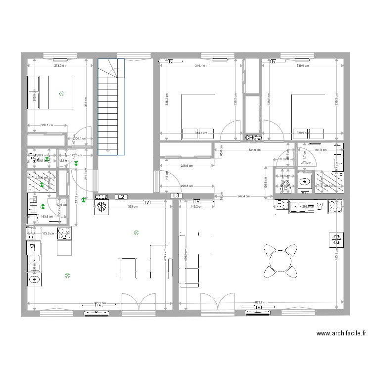 corcieux 1er Etage NOUVEAU 13. Plan de 0 pièce et 0 m2