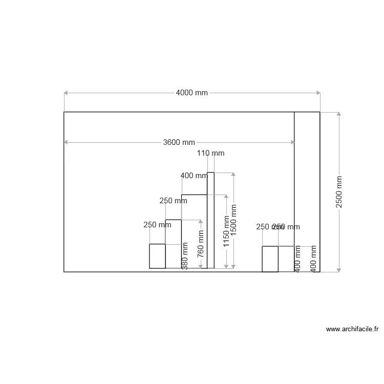 liner bassi. Plan de 