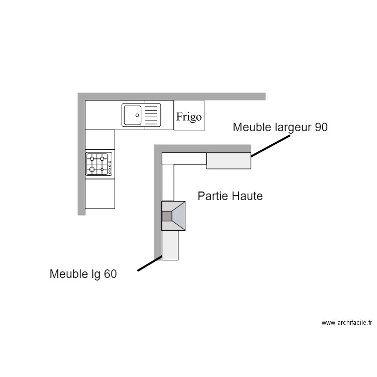 cuisine mariole pinguet. Plan de 0 pièce et 0 m2