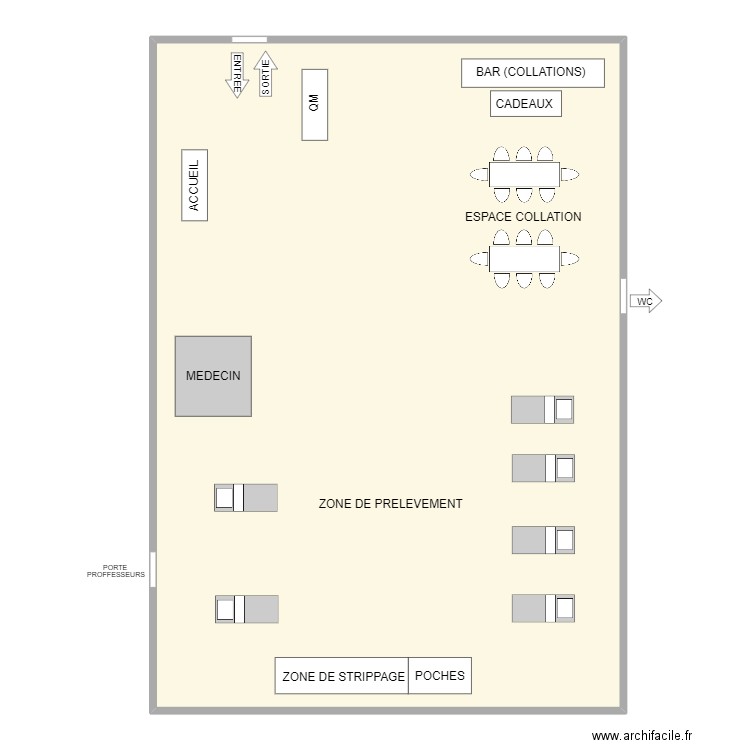 JUMET HEIGNE Ecole Saint Joseph. Plan de 1 pièce et 199 m2