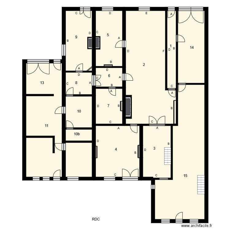 184780 BLIN Plomb. Plan de 0 pièce et 0 m2