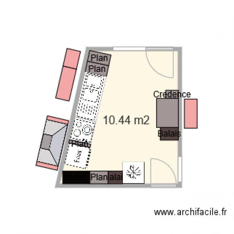 Nouvelle Cuisine2. Plan de 0 pièce et 0 m2
