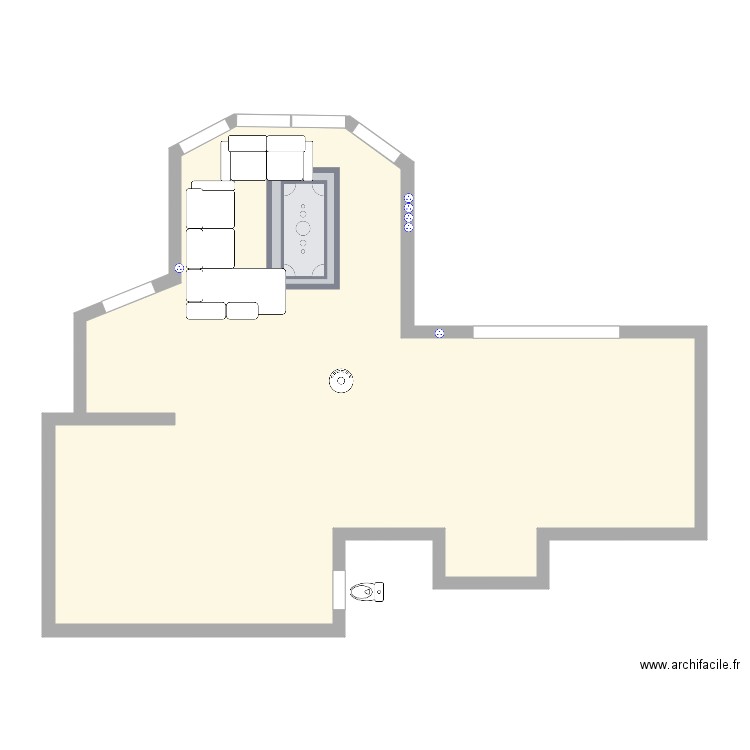 salon. Plan de 0 pièce et 0 m2
