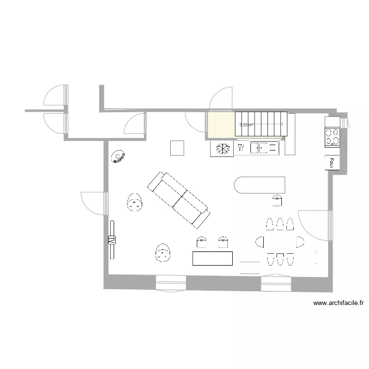 cuisine jany . Plan de 