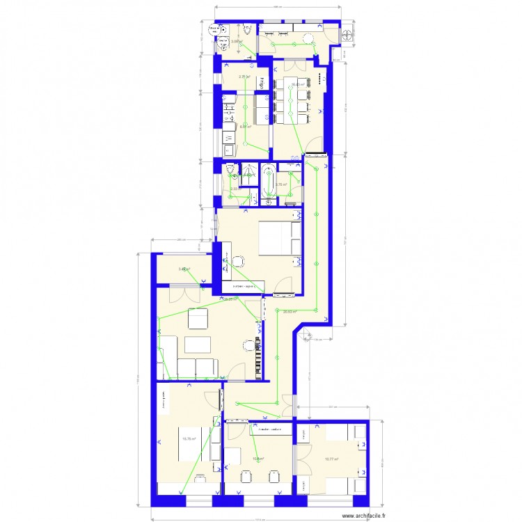 plan sao felix 6 elec. Plan de 0 pièce et 0 m2