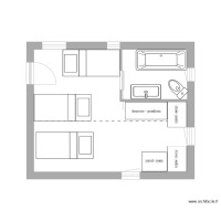 Montoison Plan Extension 1er étage Hyp 4