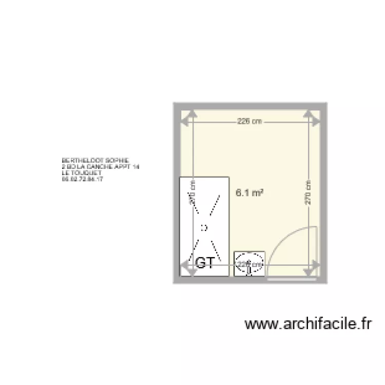BERTHELOOT SOPHIE. Plan de 