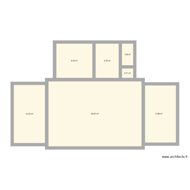 maison. Plan de 0 pièce et 0 m2