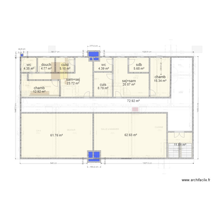 LK etage 1 proposition 6. Plan de 0 pièce et 0 m2