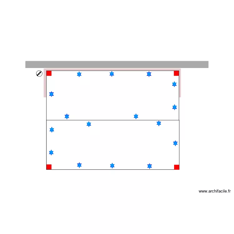 PERGOLA CARLIN. Plan de 