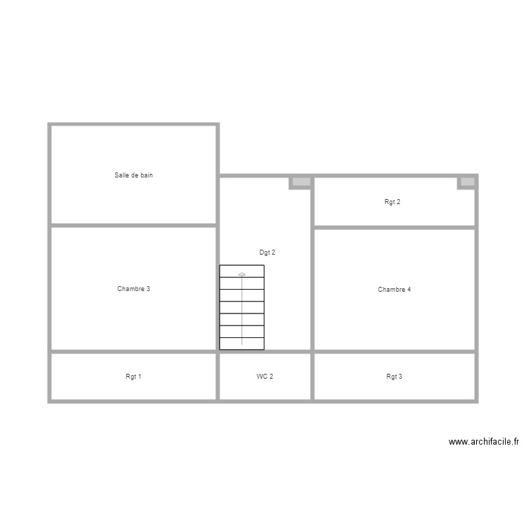 etage BOJDA. Plan de 0 pièce et 0 m2