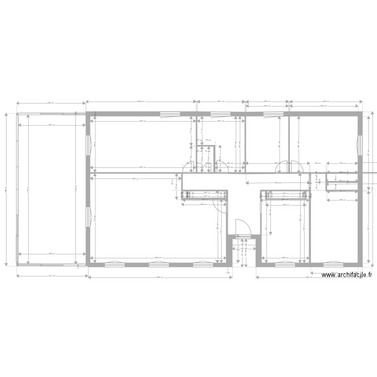 actuel. Plan de 0 pièce et 0 m2