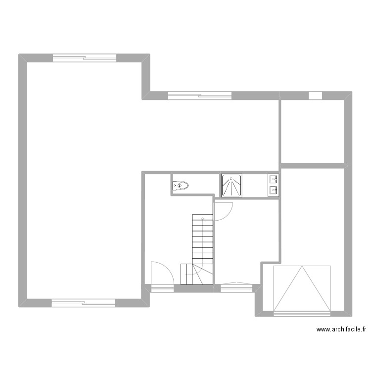 perso 2. Plan de 18 pièces et 440 m2