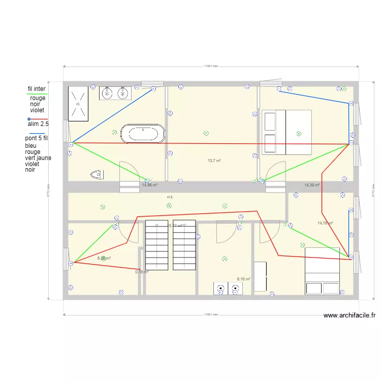 plan  r 1  alim volet. Plan de 