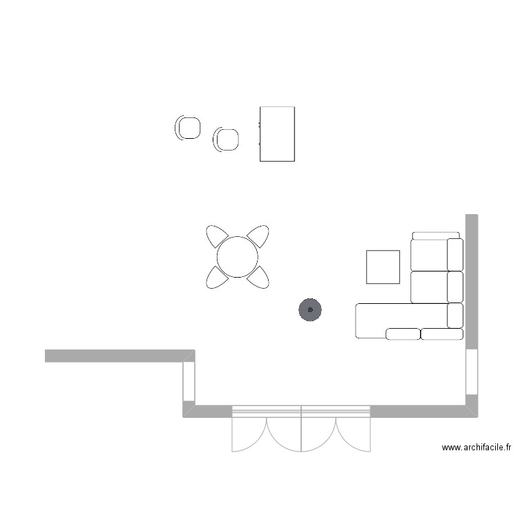 pergola. Plan de 0 pièce et 0 m2