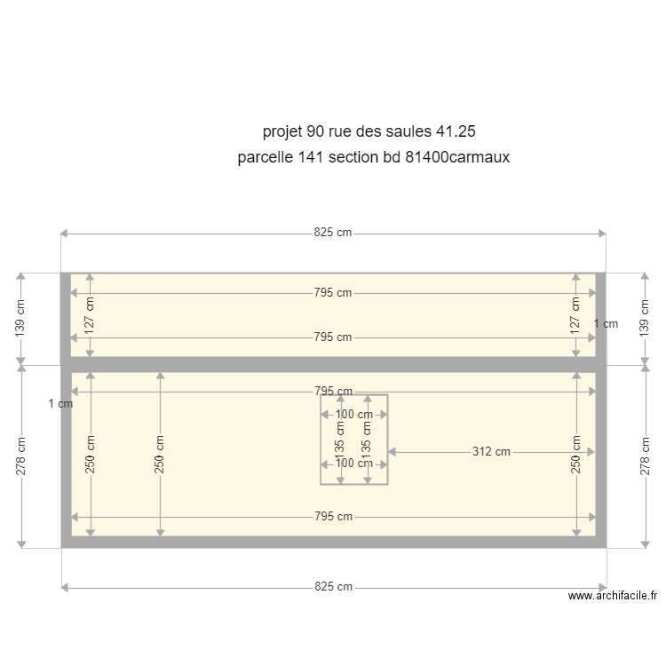 carmaux gauche. Plan de 0 pièce et 0 m2