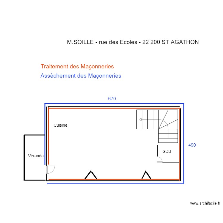 SOILLE. Plan de 0 pièce et 0 m2