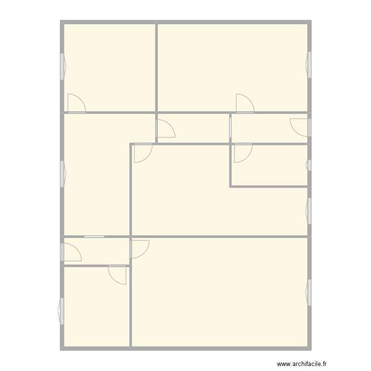 PATILLON (Location). Plan de 0 pièce et 0 m2