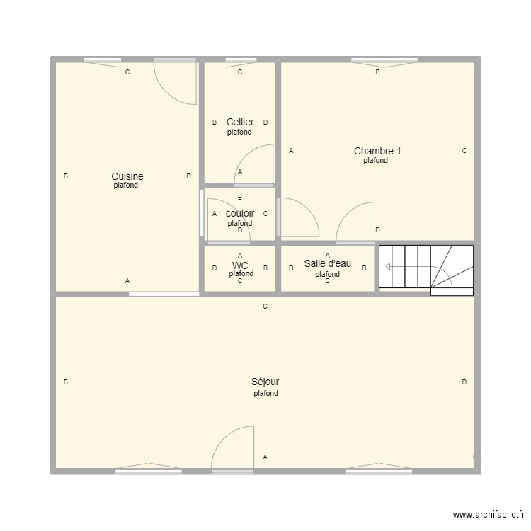bobet2 rdc. Plan de 0 pièce et 0 m2