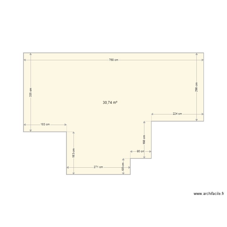 Appart Souché Salon. Plan de 0 pièce et 0 m2