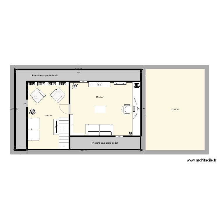 festigny 2 étage. Plan de 0 pièce et 0 m2