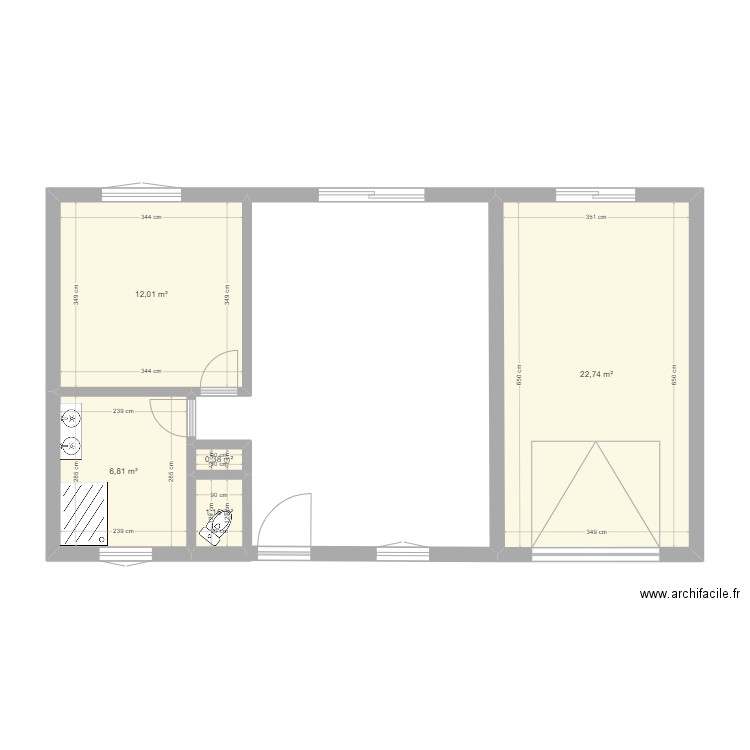 Plan 1 maison 5. Plan de 0 pièce et 0 m2