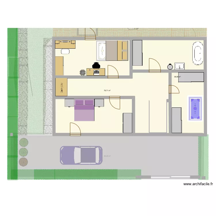chlo&eacute;. Plan de 