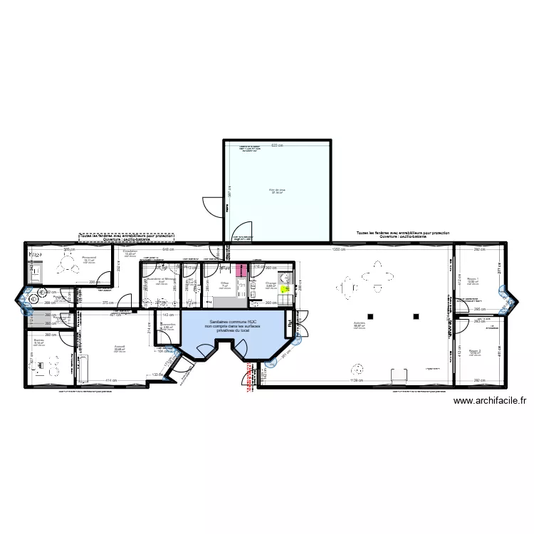 St Michel/Orge 23 Rosi&egrave;res - PMI/Version 101224. Plan de 