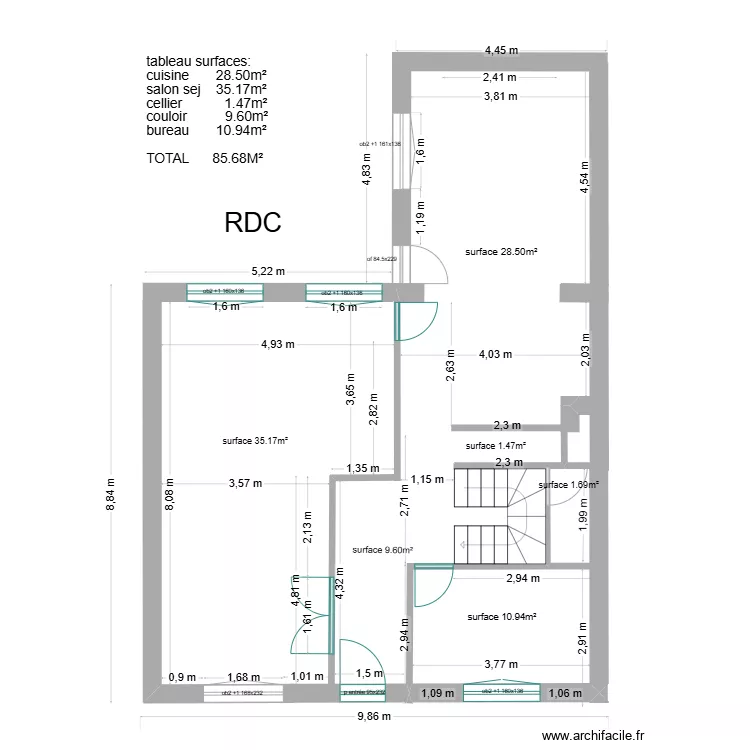 BOULANGER Marlène RDC. Plan de BOULANGER Marlène RDC. Plan de